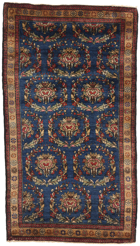 3 x 5 Antique Persian Sarouk Rug 79150
