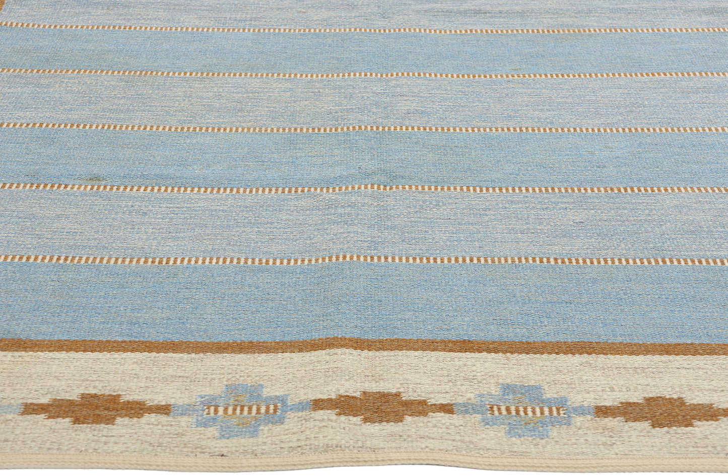 6 x 10 Vintage Swedish Rollakan Rug 79041