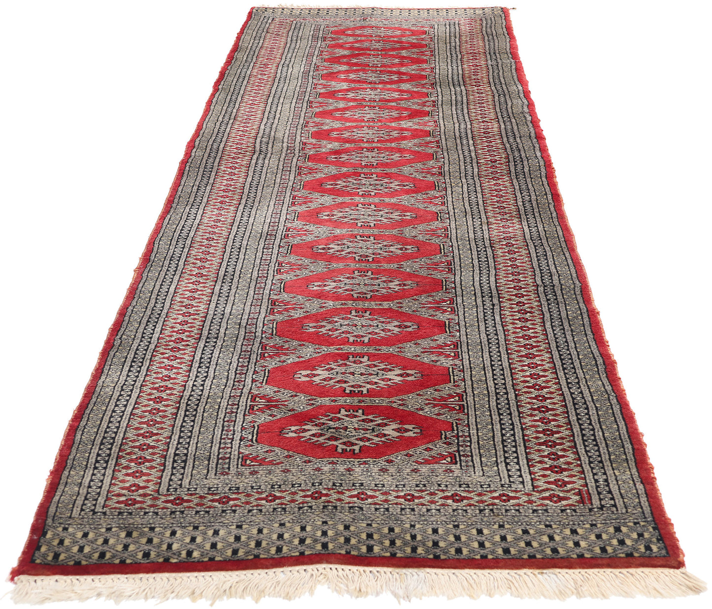 3 x 10 Vintage Pakistani Bokhara Rug 79070