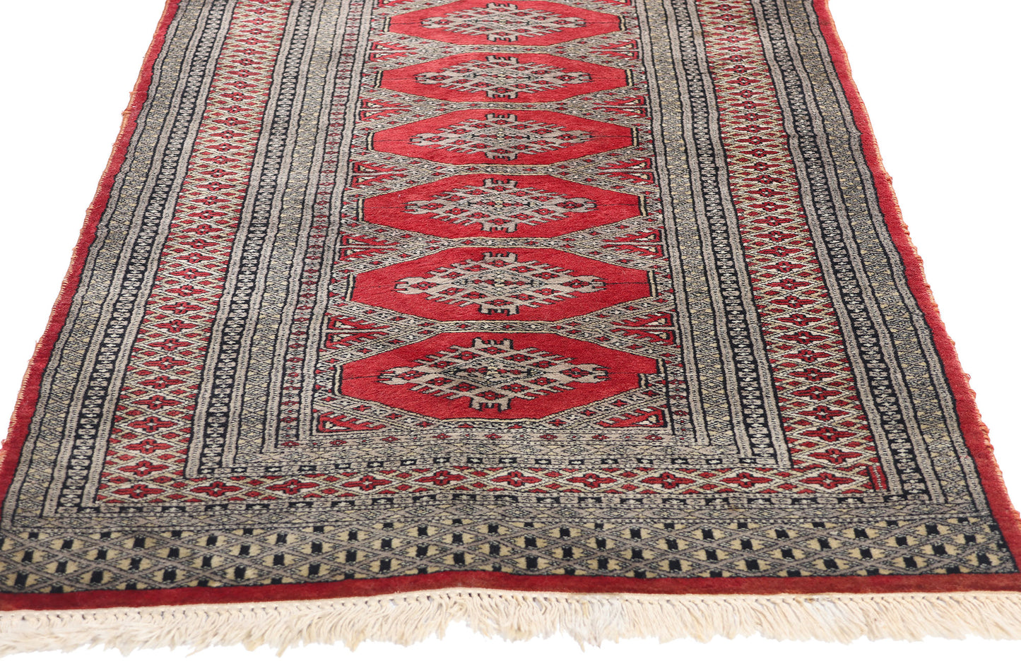 3 x 10 Vintage Pakistani Bokhara Rug 79070