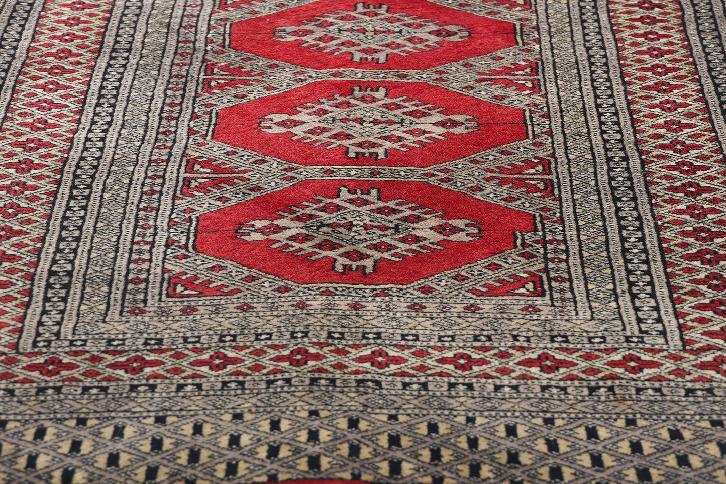 3 x 10 Vintage Pakistani Bokhara Rug 79070