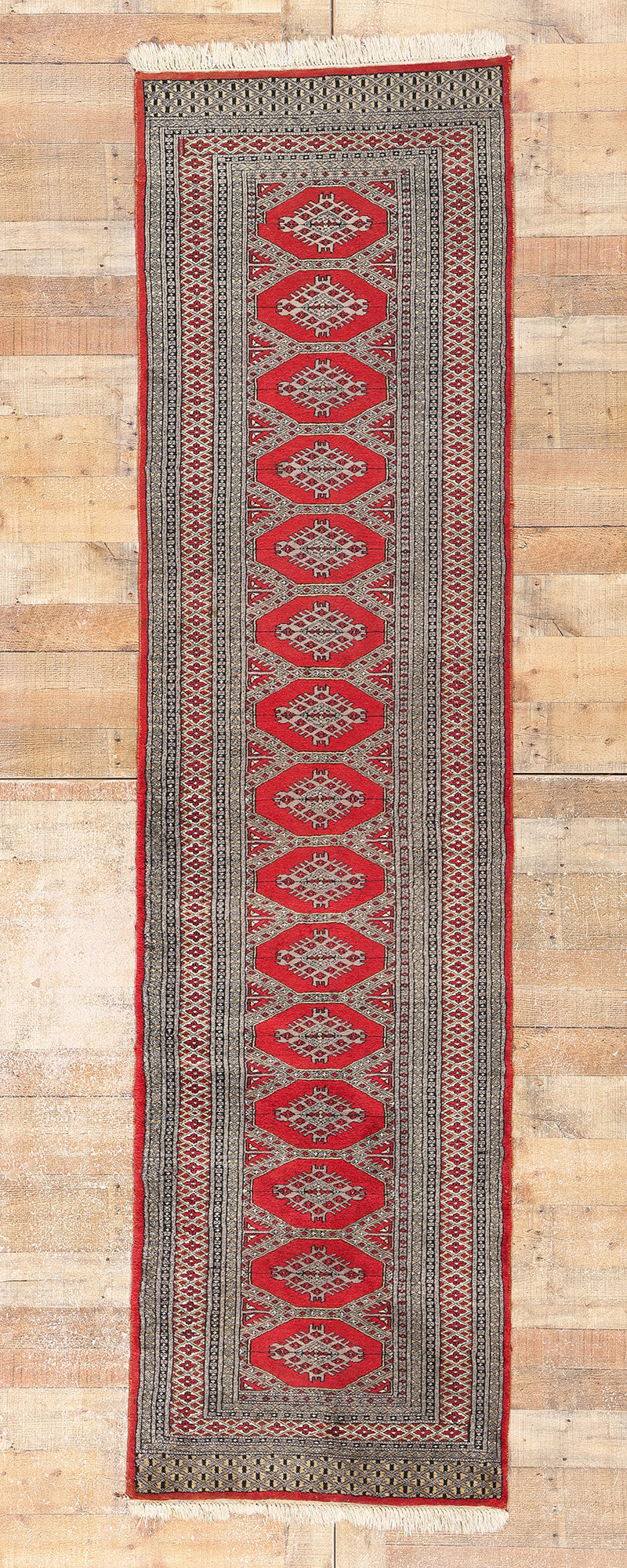 3 x 10 Vintage Pakistani Bokhara Rug 79070
