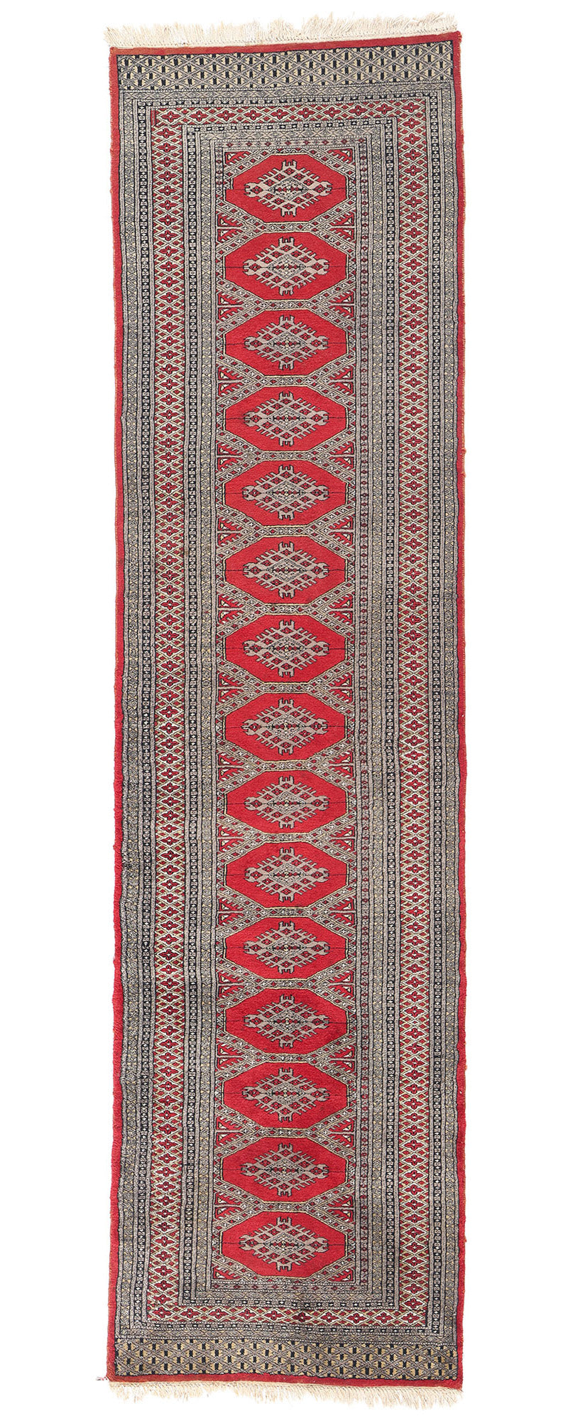 3 x 10 Vintage Pakistani Bokhara Rug 79070