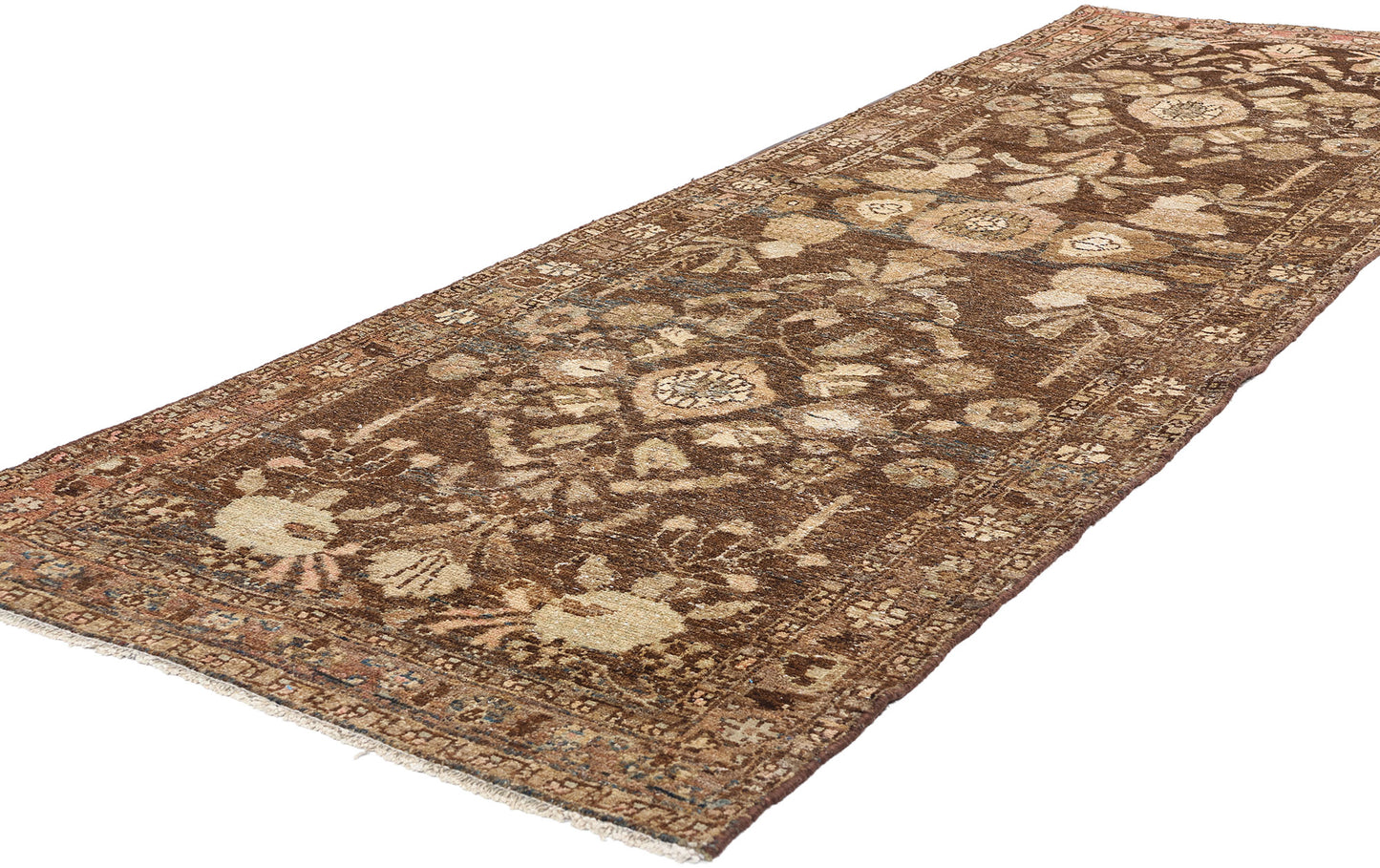 3 x 10 Antique Persian Dergazine Hamadan Rug 61347