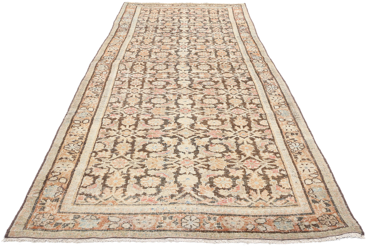 4 x 10 Antique Persian Mahal Rug 61313