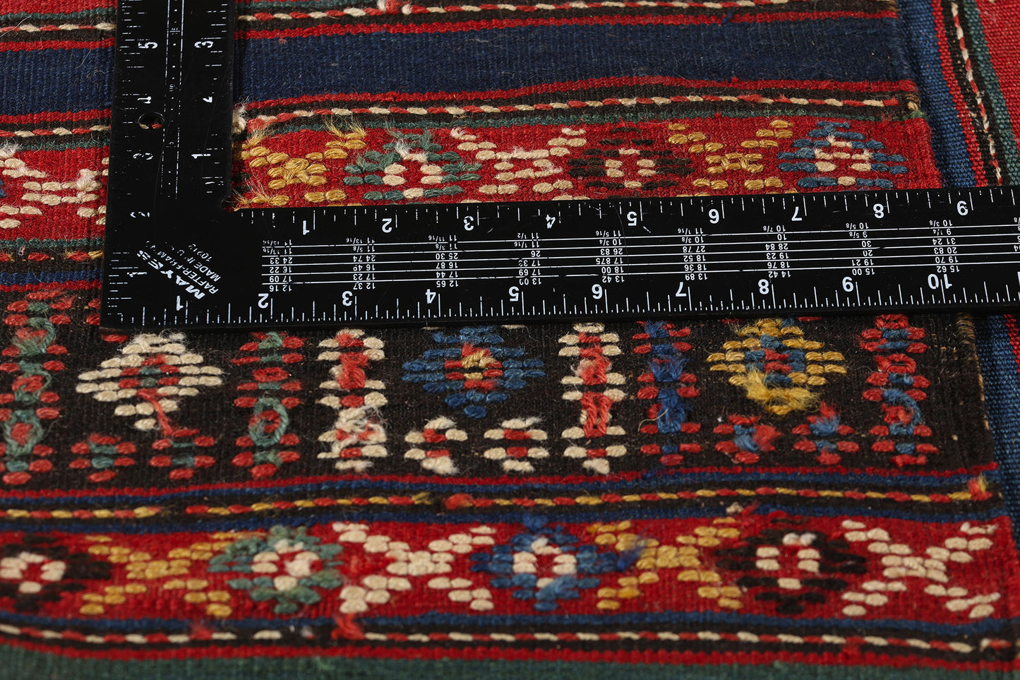 2 x 7 Antique Caucasian Shahsavan Jajim Kilim Rug 78943