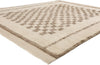 8 x 10 Modern Checkered Moroccan High-Low Rug 31193
