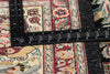 9 x 12 Vintage Black Chinese Savonnerie Rug 79095