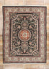 9 x 12 Vintage Black Chinese Savonnerie Rug 79095