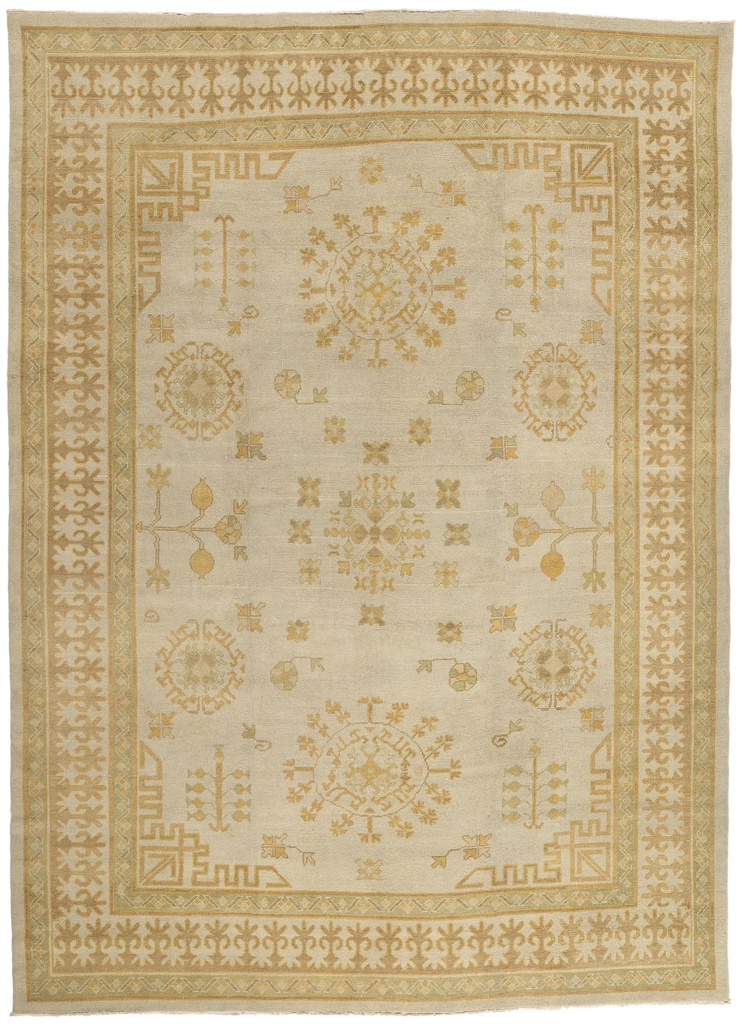 10 x 14 Modern Turkish Khotan Rug 51616