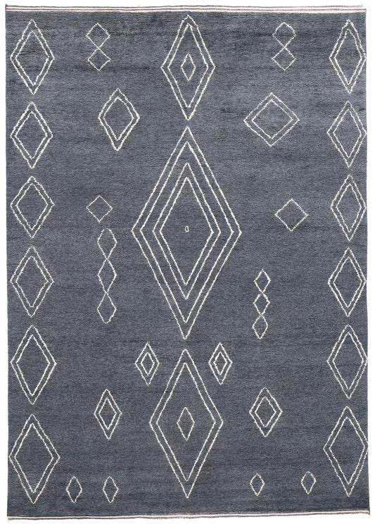 10 x 14 Celestial Nightfall Modern Moroccan Rug 31283
