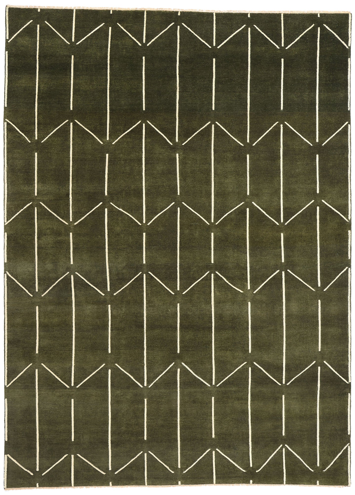 9 x 12 Modern Geometric High-Low Rug 31185