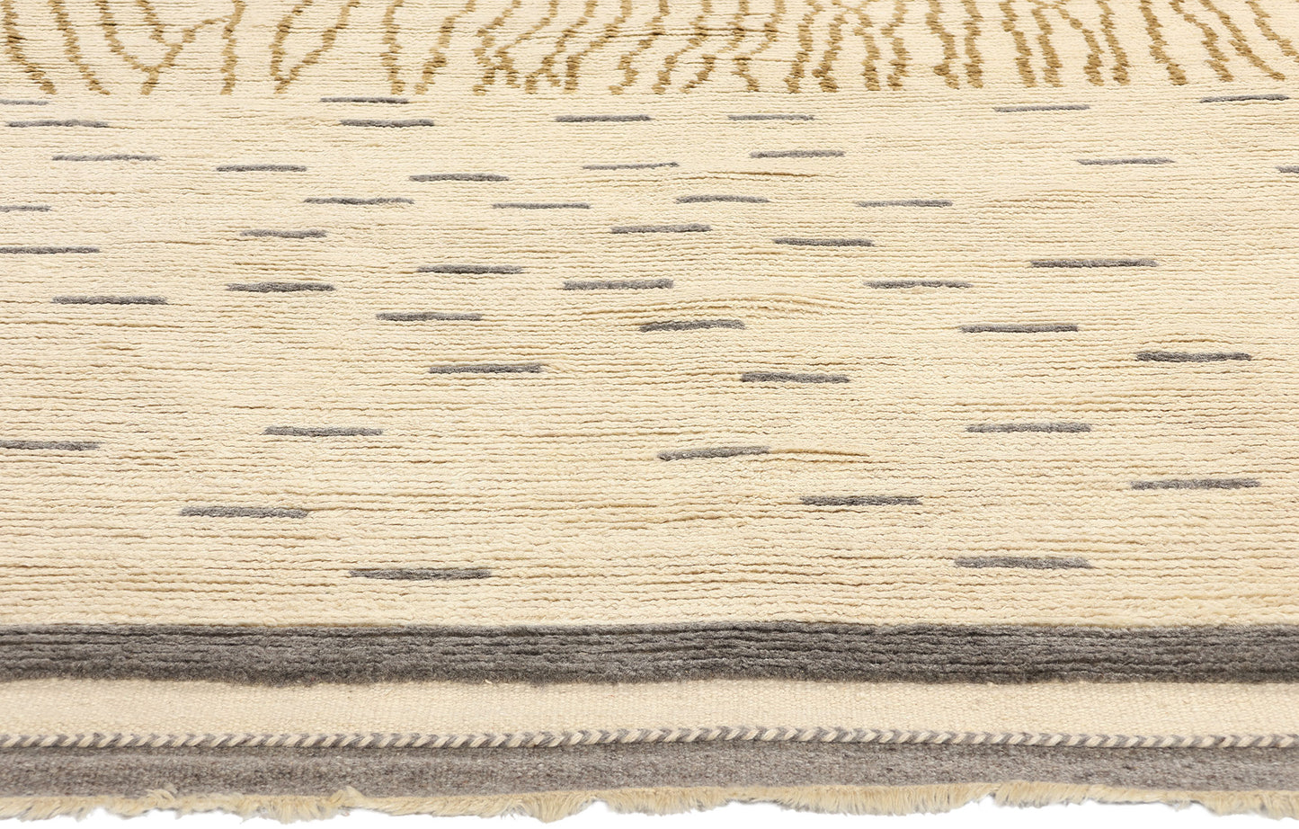 8 x 10 Modern Desert Striations Moroccan Rug 31196