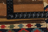 3 x 3 Antique-Worn Caucasian Shirvan Kilim Rug 78998