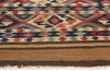3 x 3 Antique-Worn Caucasian Shirvan Kilim Rug 78998