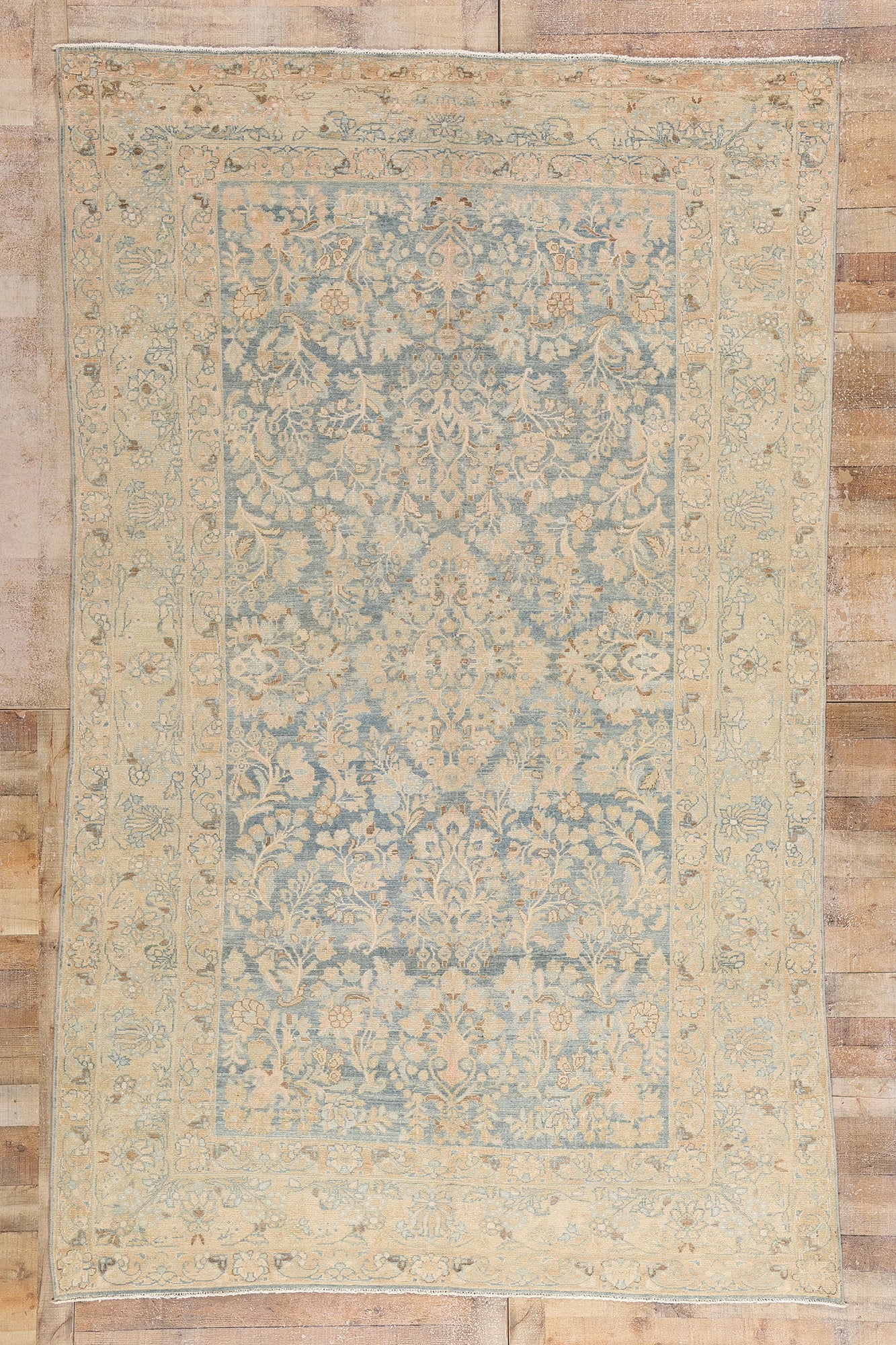 7 x 11 Antique Persian Malayer Rug 54019