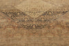 4 x 6 Antique-Worn Persian Mahi Tabriz Rug 78987