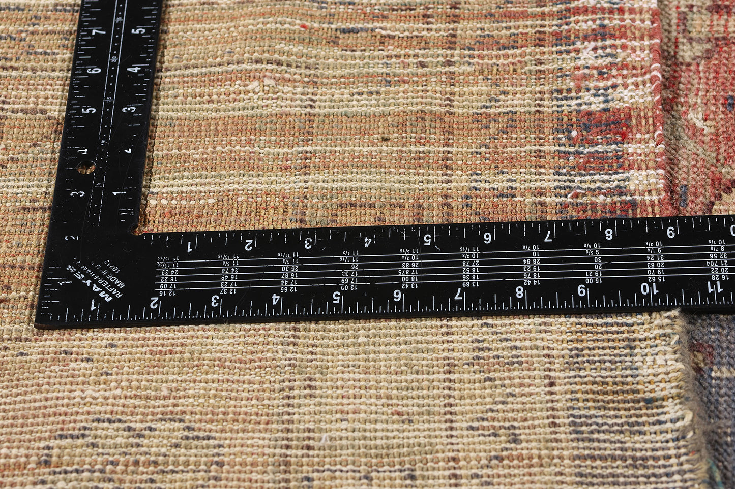 9 x 10 Antique Turkish Oushak Rug 78744
