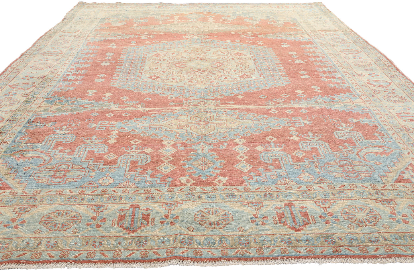 7 x 12 Vintage Persian Viss Rug 61353