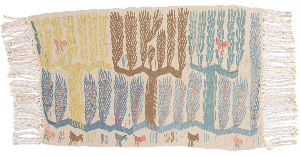 4 x 6 Vintage Egyptian Kilim Tapestry Rug 79065