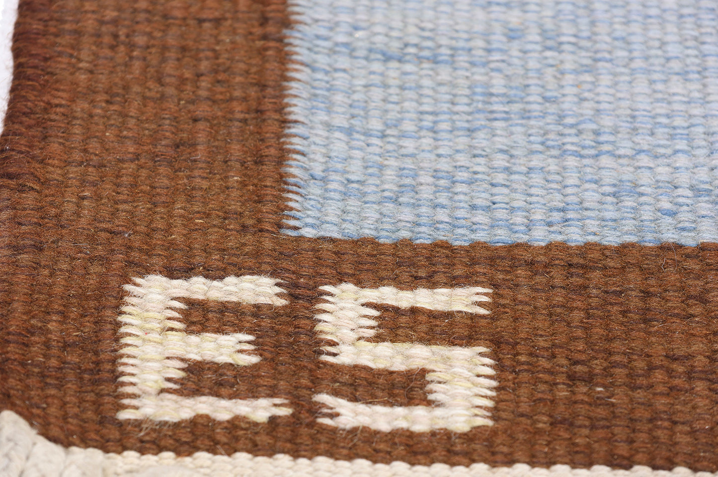 6 x 8 Evy Svensson Vintage Swedish Rollakan Rug 79039