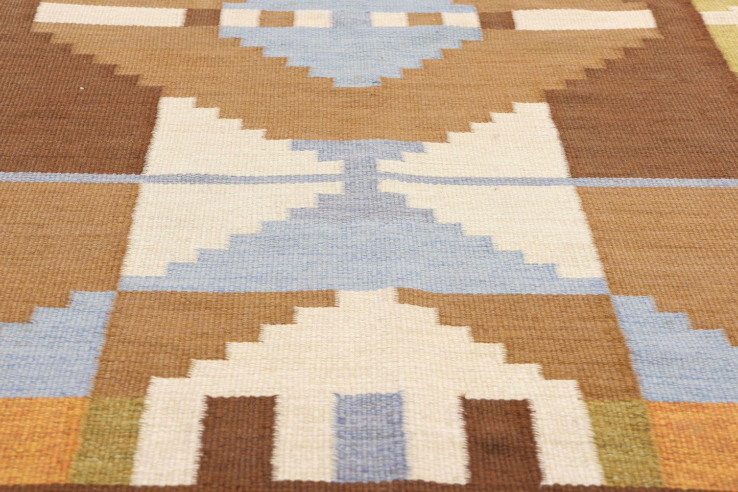 6 x 8 Evy Svensson Vintage Swedish Rollakan Rug 79039