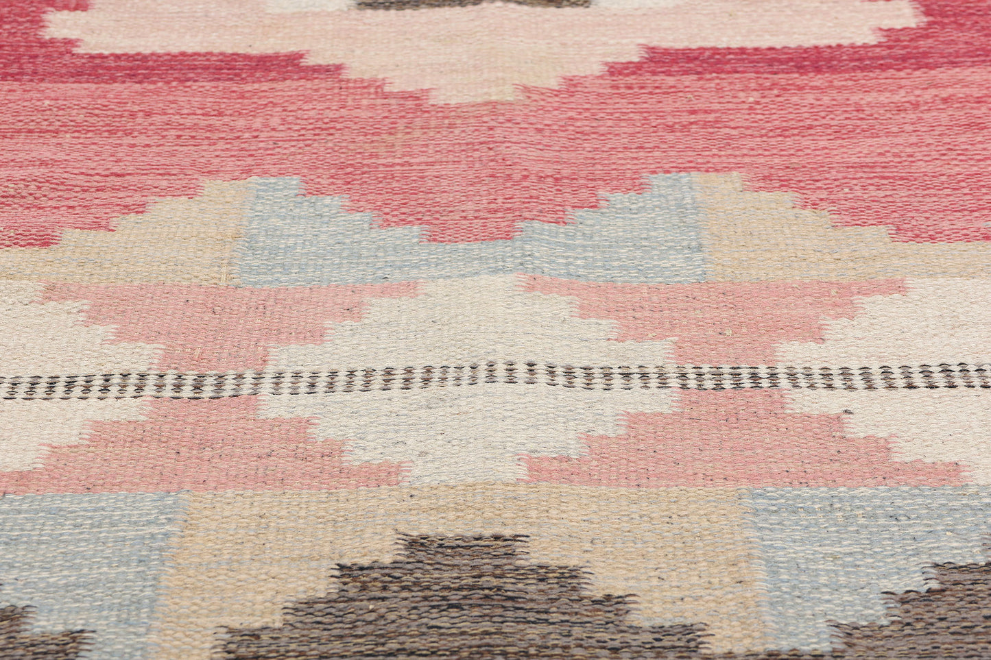 6 x 8 Evy Svensson Vintage Swedish Rollakan Rug 79045