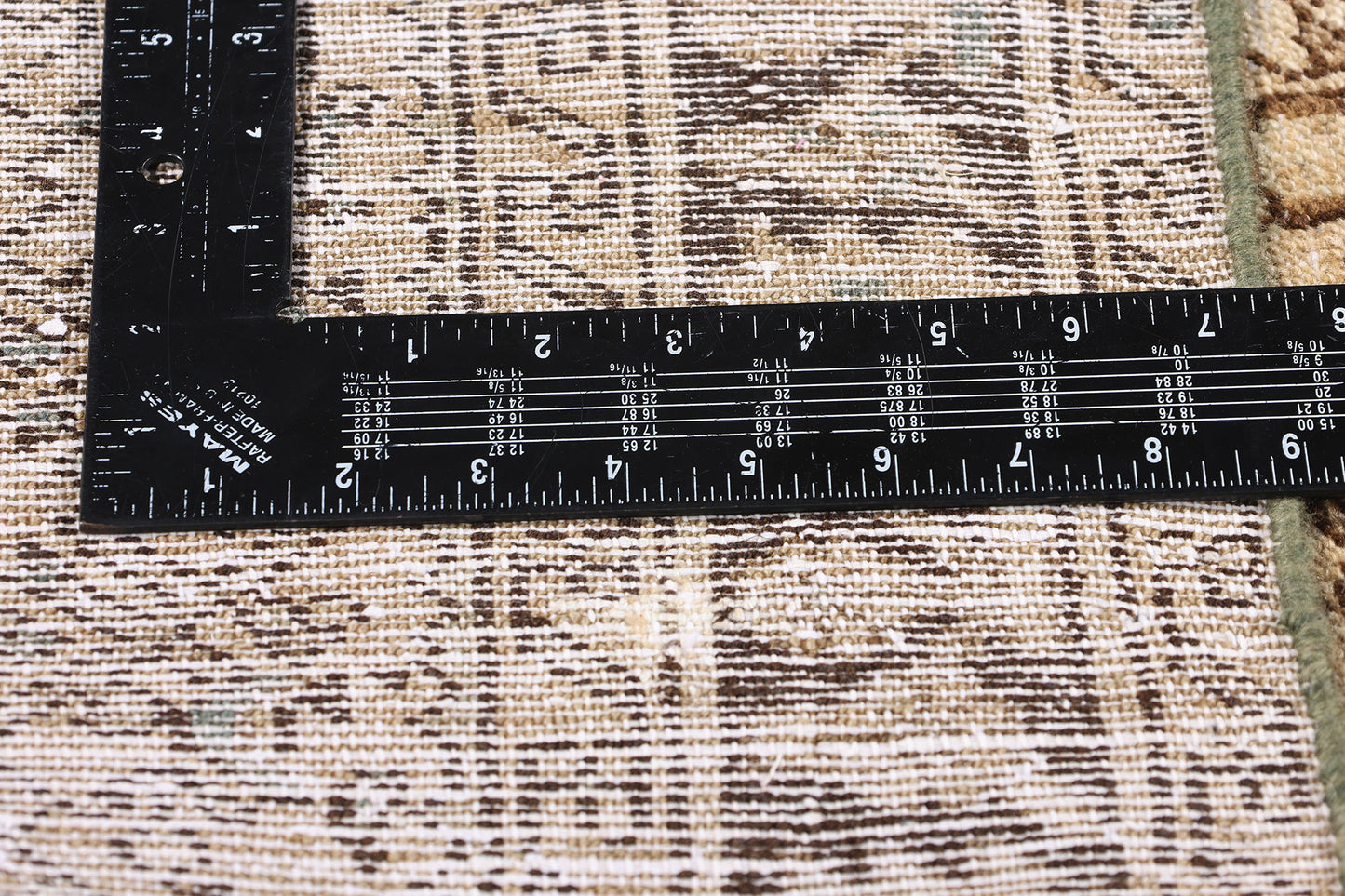 3 x 17 Antique Persian Hussainabad Hamadan Rug 61351