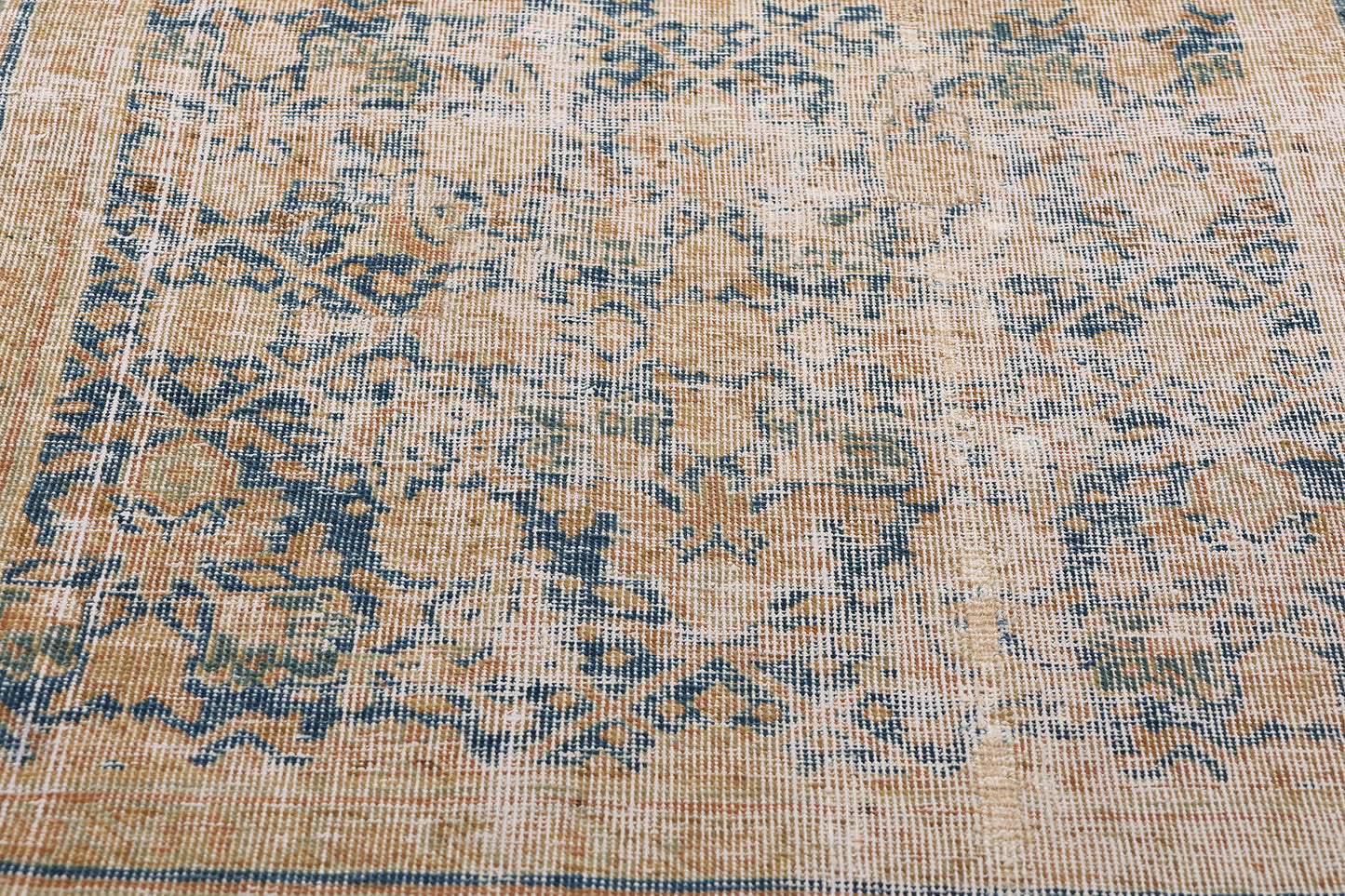 2 x 20 Antique Persian Tabriz Rug 61324