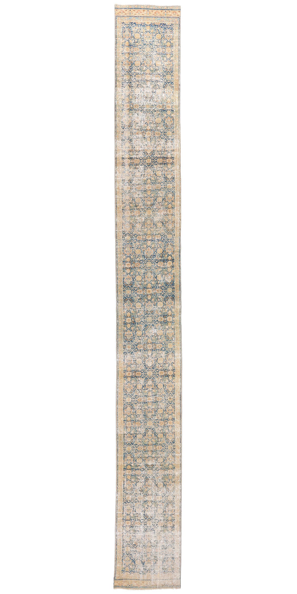 2 x 20 Antique Persian Tabriz Rug 61324