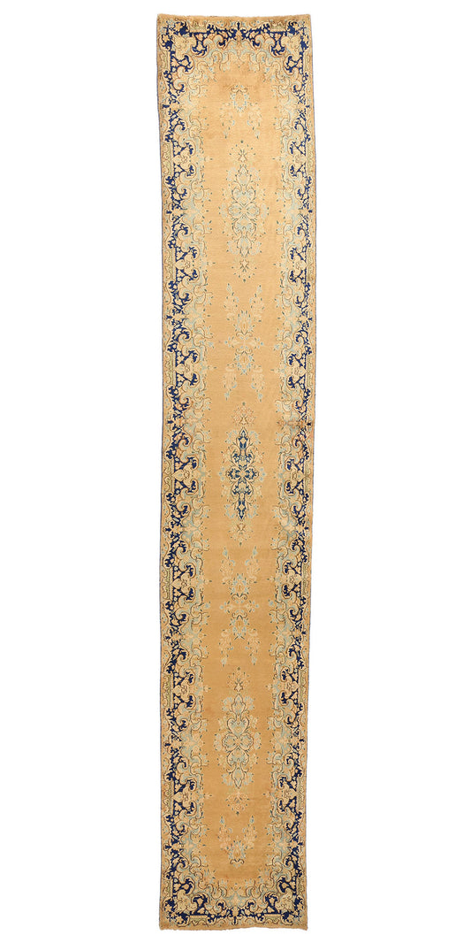 3 x 17 Vintage Persian Kerman Rug 73659