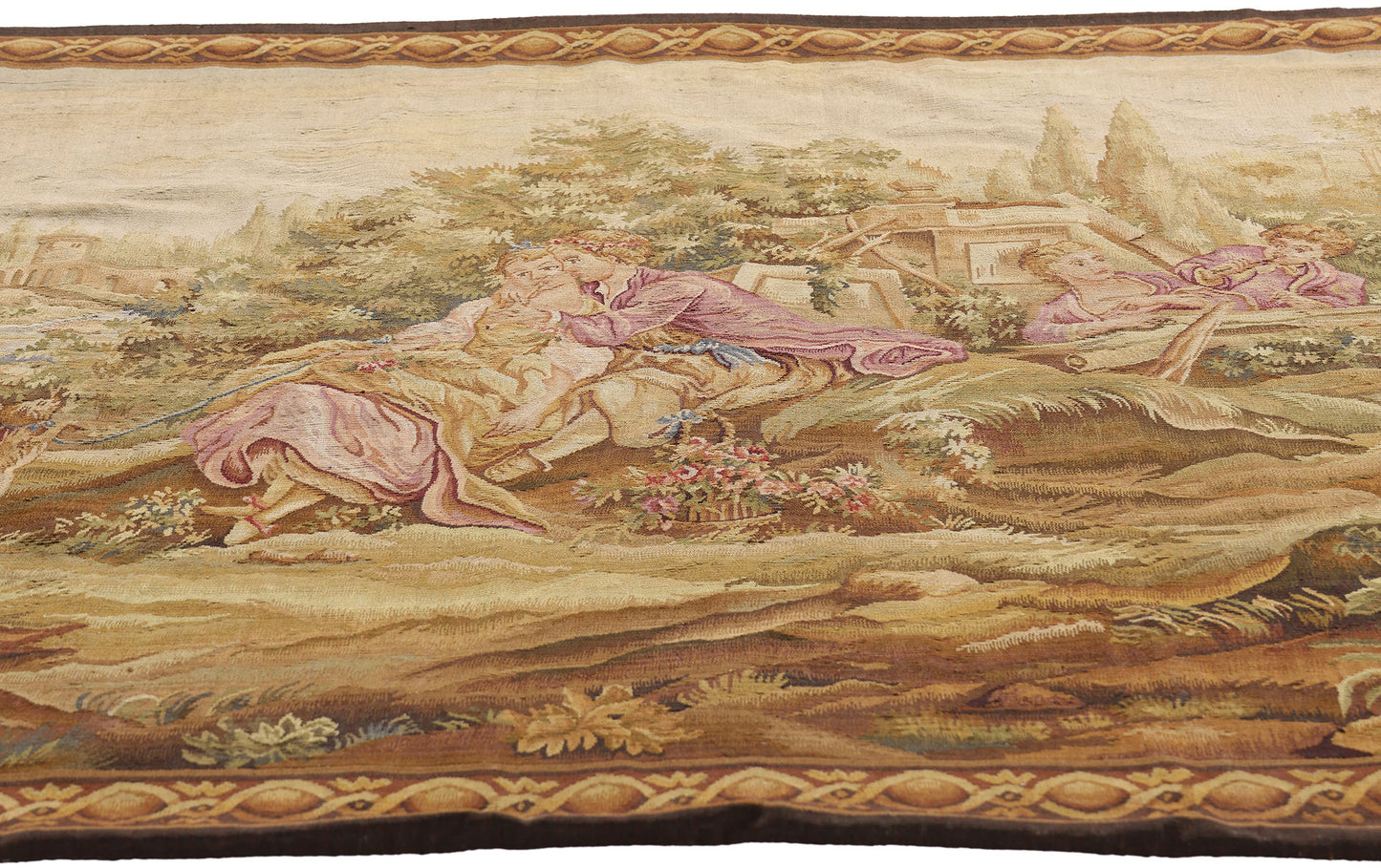 4 x 6 Francois Boucher Reproduction Rococo Tapestry 73697