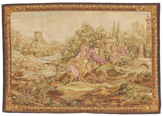 4 x 6 Francois Boucher Reproduction Rococo Tapestry 73697