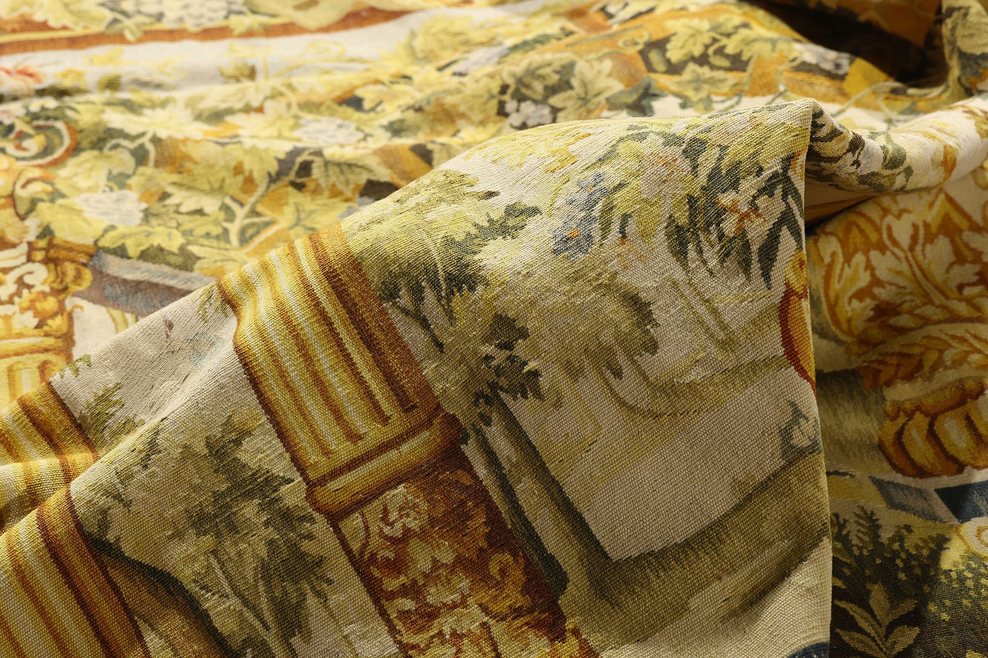 5 x 6 Flemish Garden Tapestry Inspired by Jacob Wauters 73698