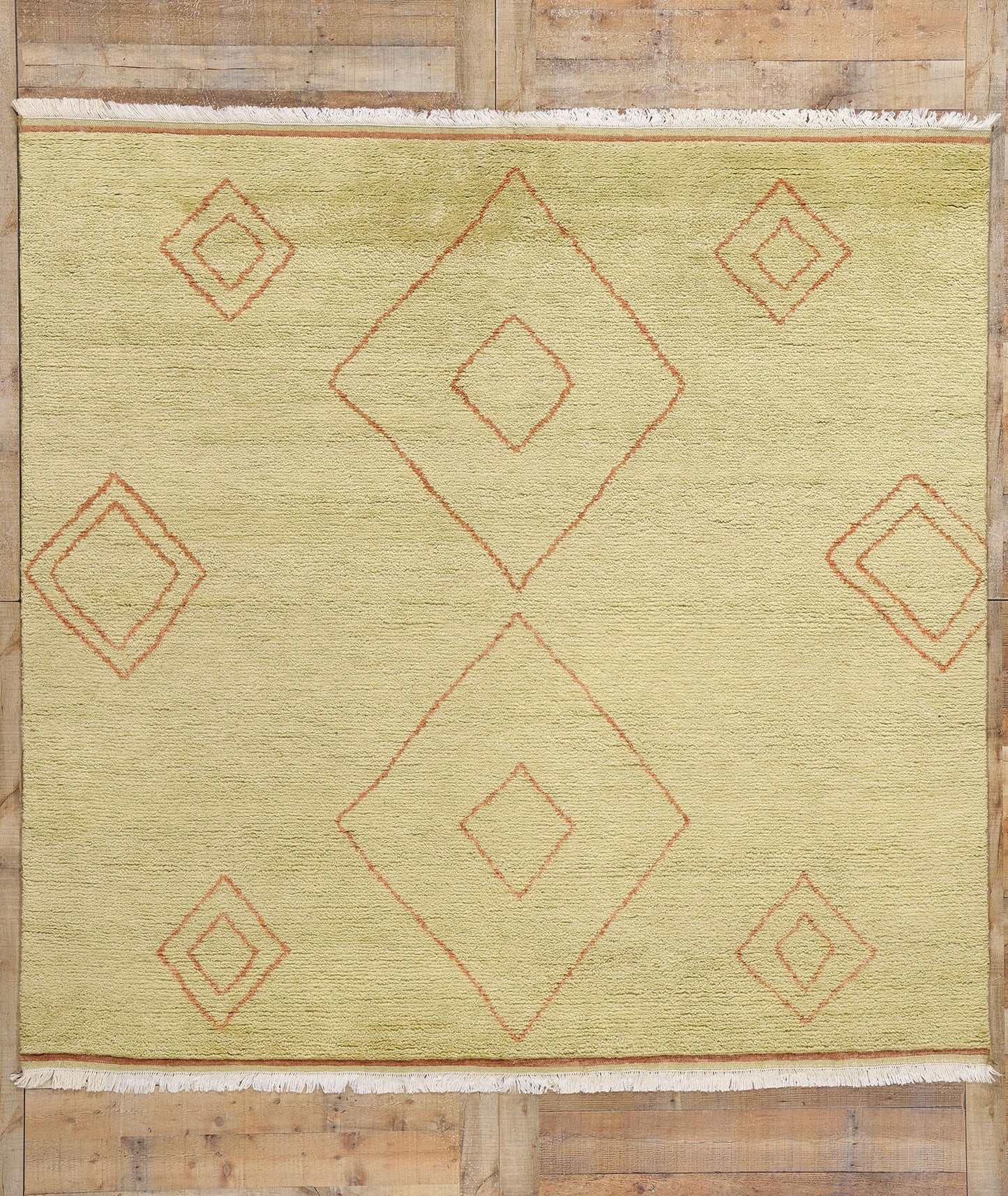 8 x 8 Golden Mesa Modern Moroccan Rug 31230