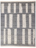 8 x 10 Urban Bauhaus Modern Gray Moroccan Rug 31216