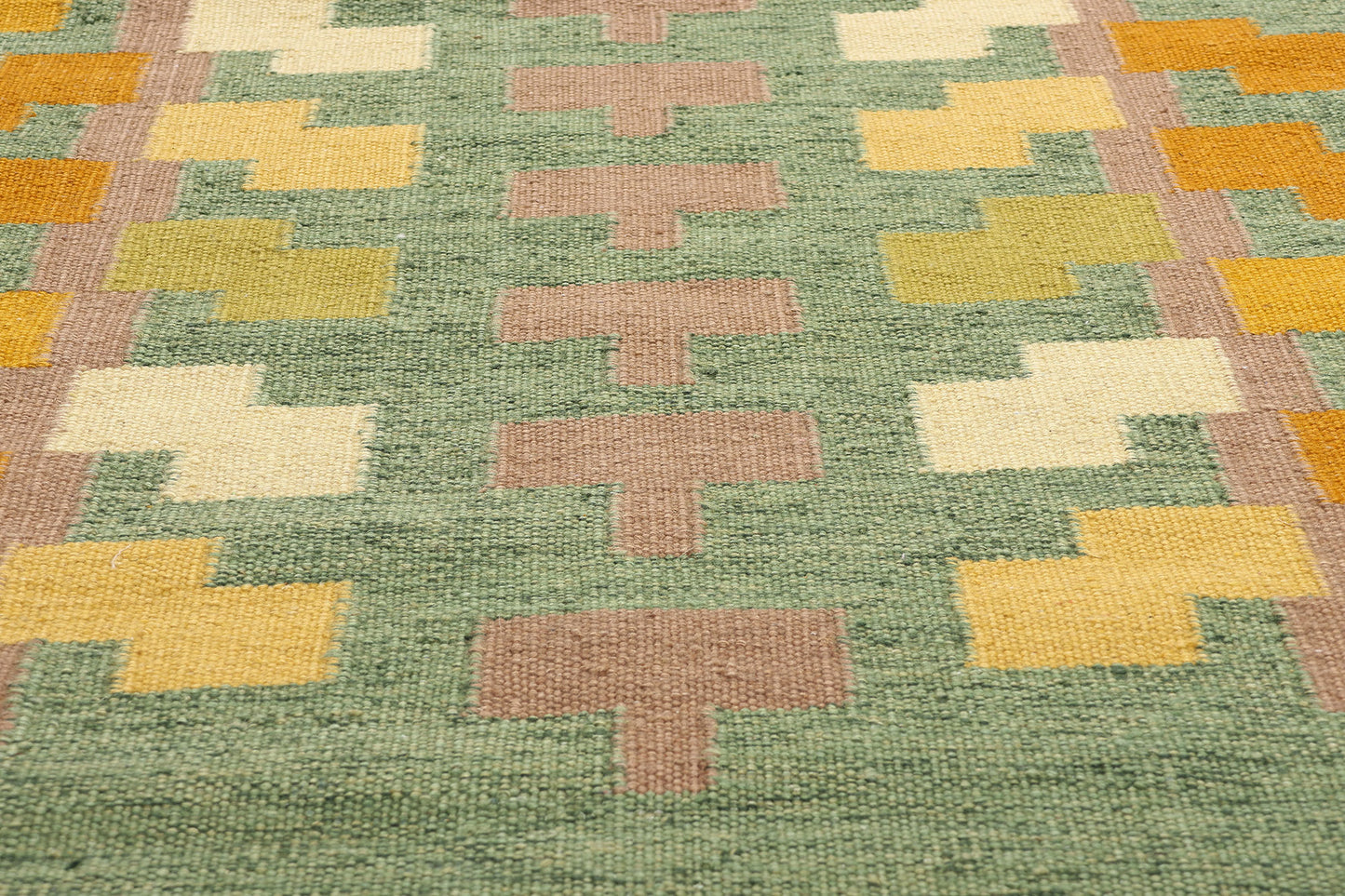 8 x 10 Scandinavian Modern Swedish Inspired Kilim Rug 31125