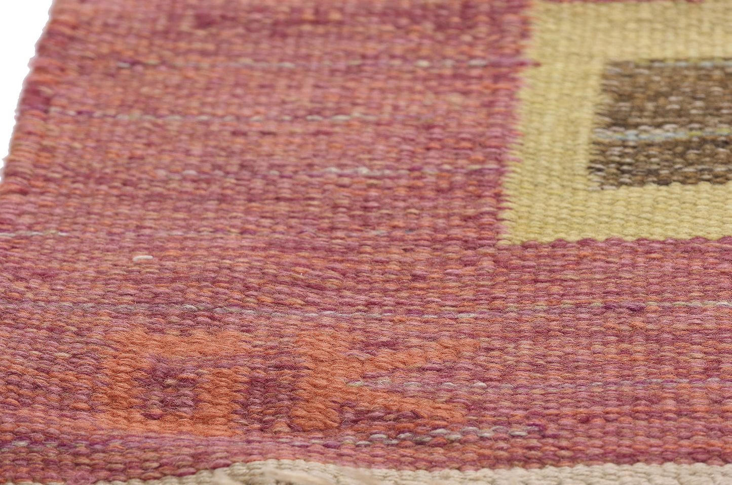5 x 8 Greta Kruse Vintage Swedish Rollakan Rug 79038