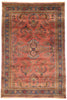 6 x 9 Vintage Indian Sarouk Rug 79209