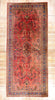 9 x 21 Vintage Indian Sarouk Rug 79210