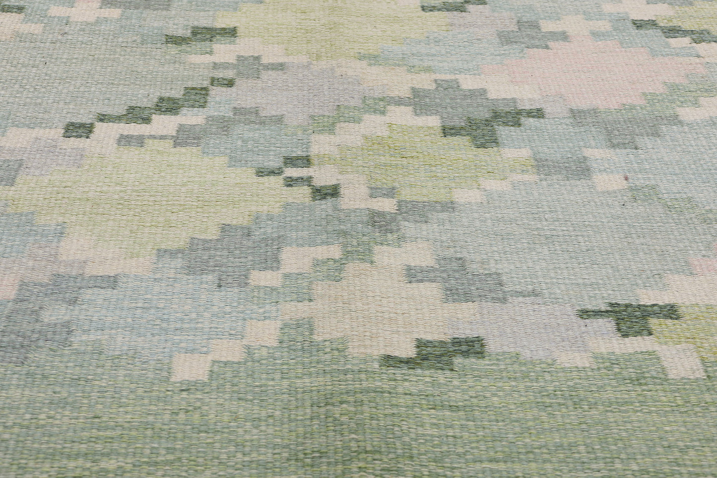 5 x 8 Ingegerd Silow Vintage Swedish Rollakan Rug 79053