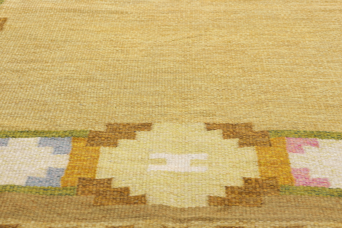 5 x 8 Ingegerd Silow Vintage Swedish Rollakan Rug 79026