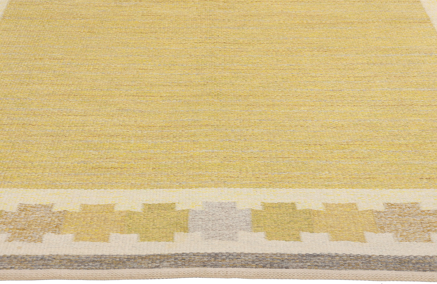 5 x 8 Ingegerd Silow Vintage Swedish Rollakan Rug 79037