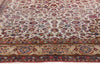 7 x 10 Antique Ivory Persian Silk Kashan Rug 61318