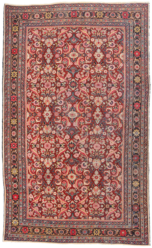 11 x 18 Antique Persian Mahal Rug 79133