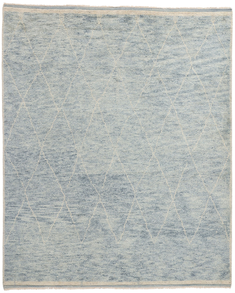 8 x 10 Azure Horizon Modern Moroccan Rug 31240