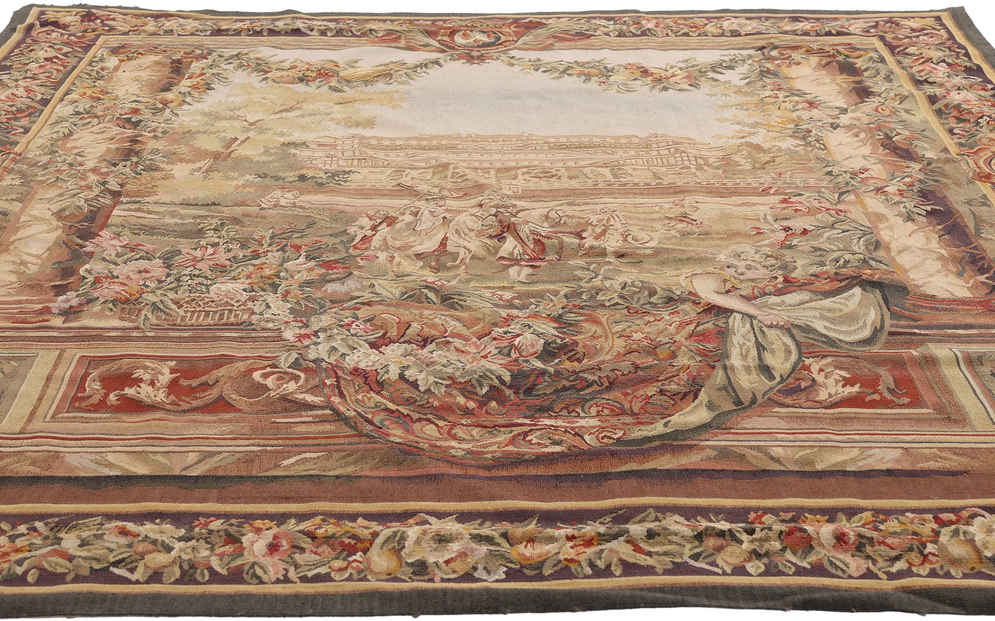 6 x 7 Gobelins Reproduction Tapestry 73692