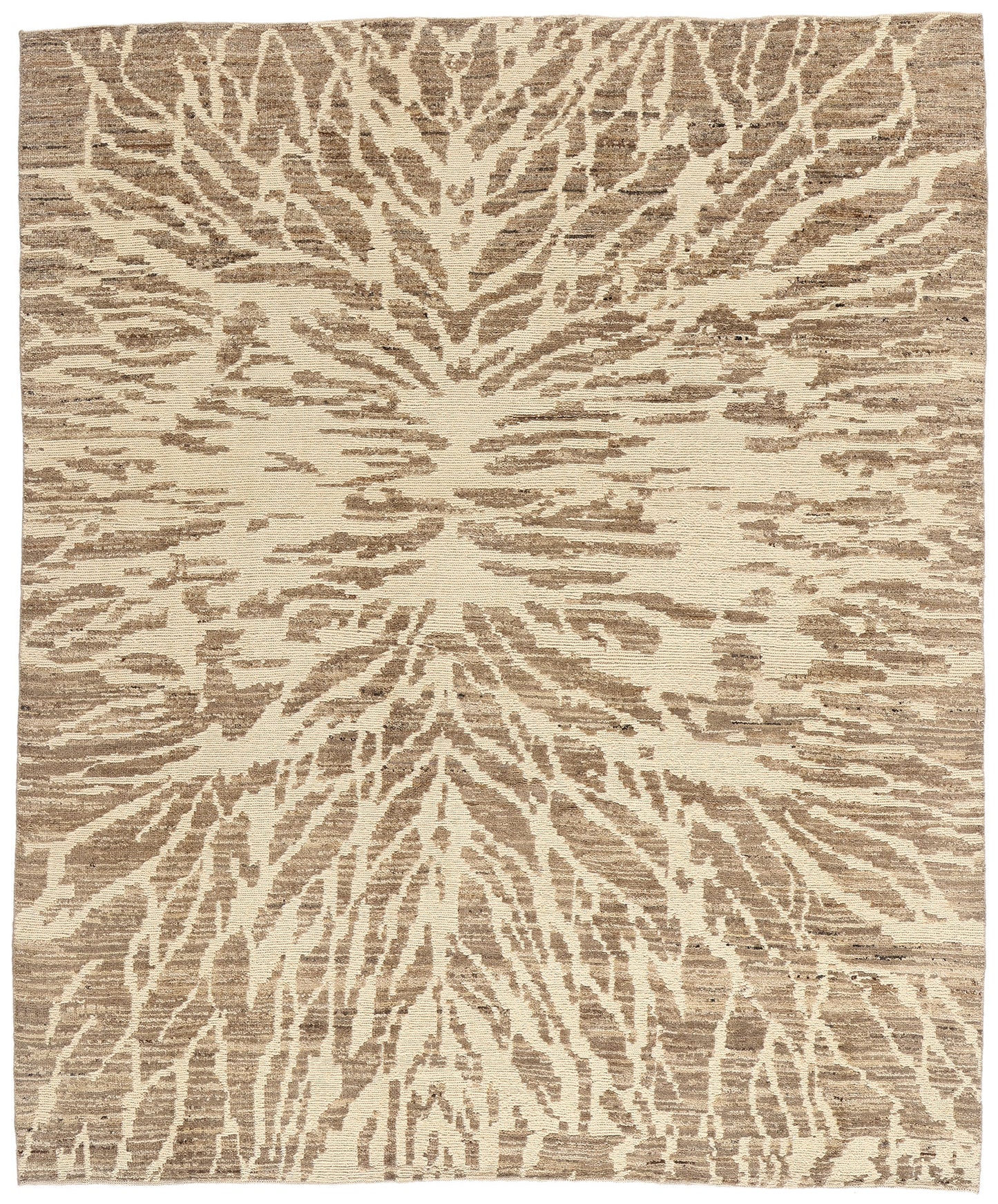 8 x 10 Modern Abstract Pakistani Soumak Rug 81159