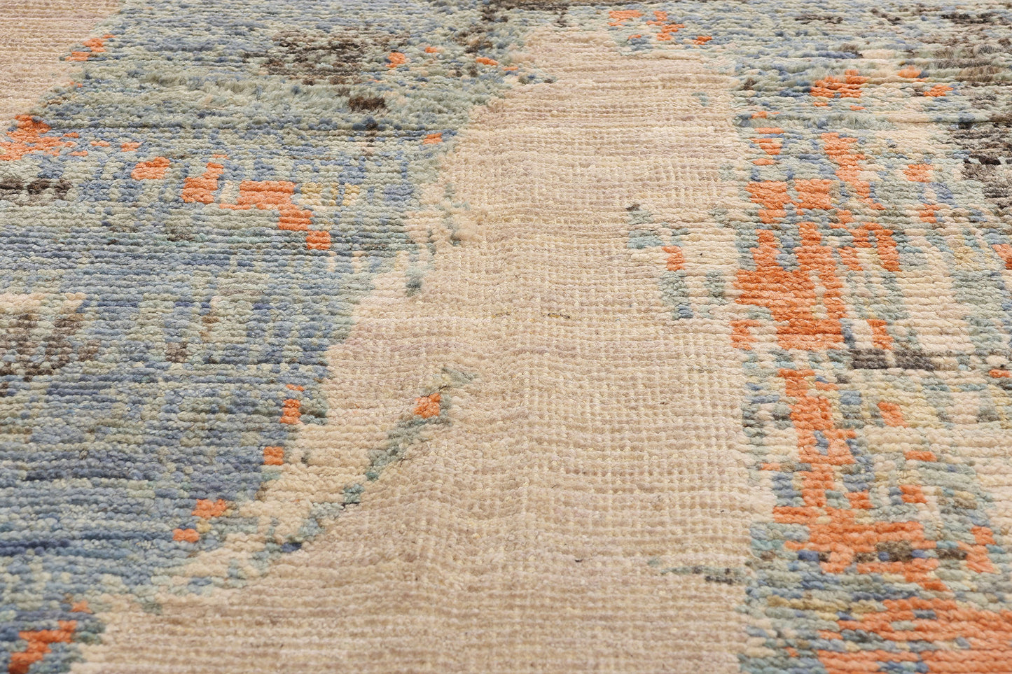 9 x 11 Modern Urban Drift Moroccan Rug 81146