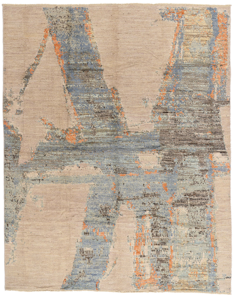 9 x 11 Modern Urban Drift Moroccan Rug 81146